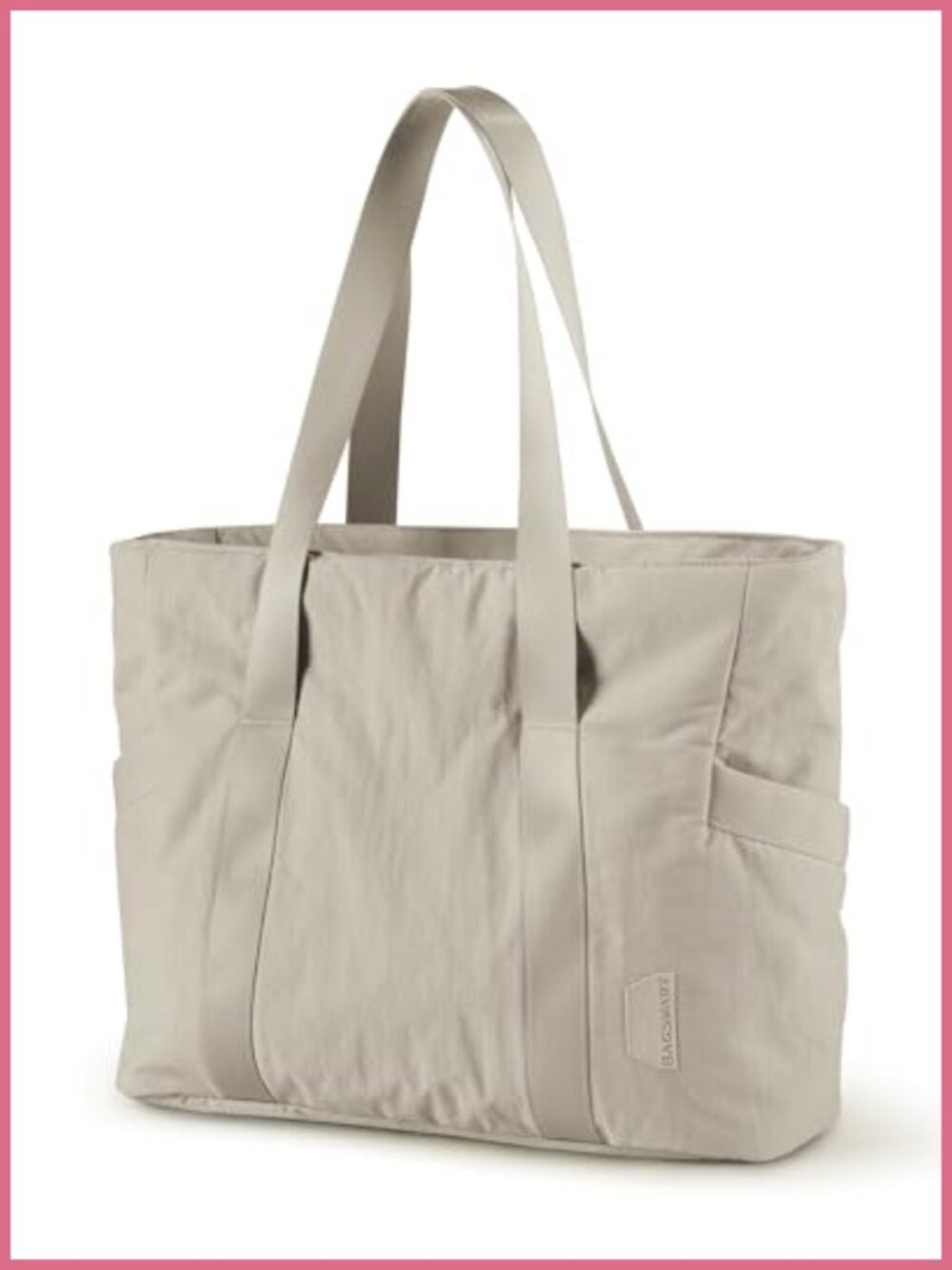 BAGSMART Gym Tote Bag for Women 24L/28L Travel Tote Yoga Mat Bag
